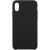 Чехол для iPhone InterStep для iPhone X SOFT-T METAL ADV черный